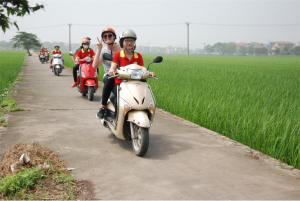 hanoi motorbike countryside tour